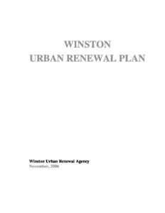 urban renewal agency plan