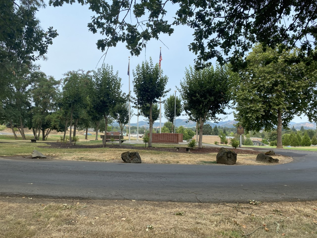community park memorial view
